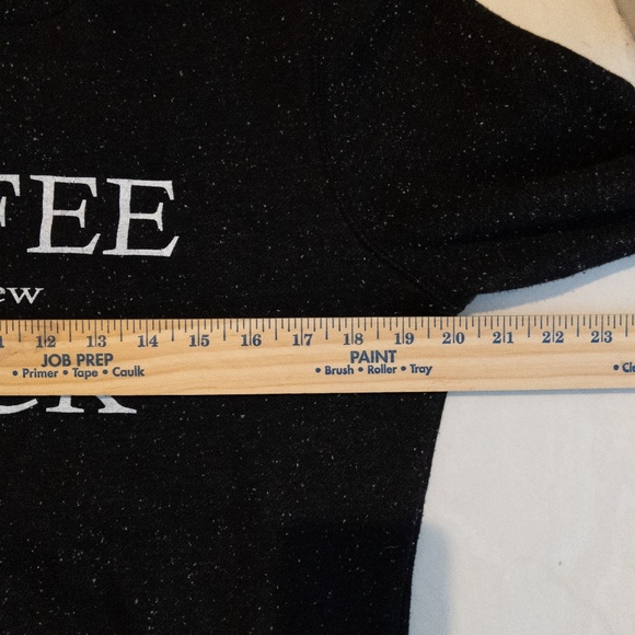 Coffee is the New Black Sweatshirt Hoodie Medium - Picture 3 of 8